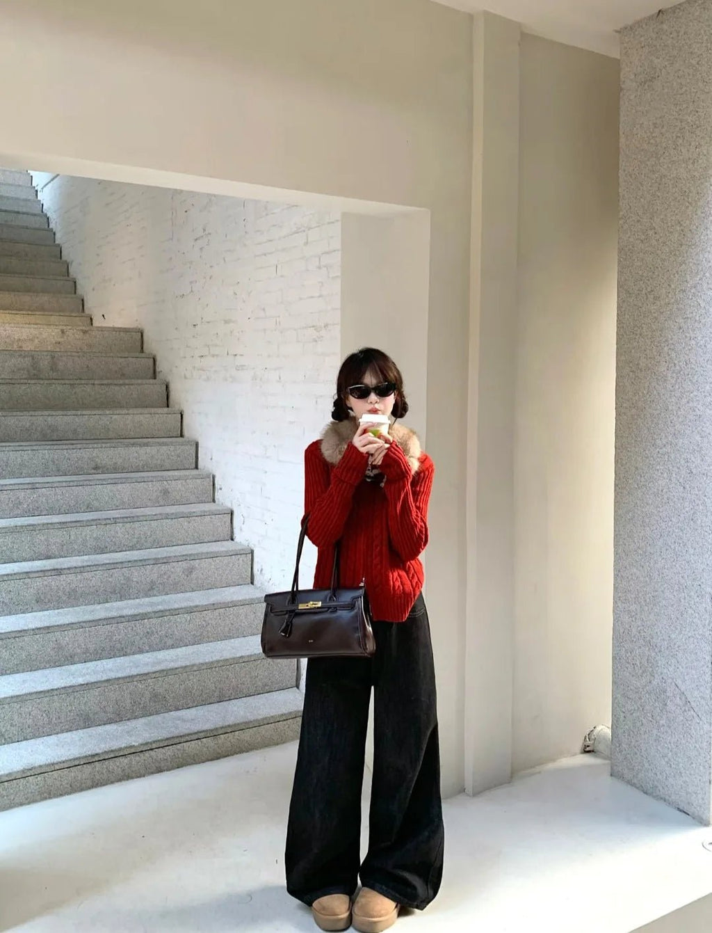 JW PEI Briefcase Women's 2025 New Yara Handheld Single Shoulder Underarm Bag with Niche Design and Cross Border Stick Bag - Tara's Tiny Treasures