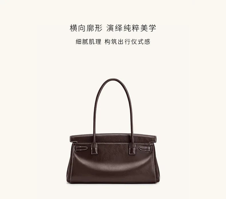 JW PEI Briefcase Women's 2025 New Yara Handheld Single Shoulder Underarm Bag with Niche Design and Cross Border Stick Bag - Tara's Tiny Treasures