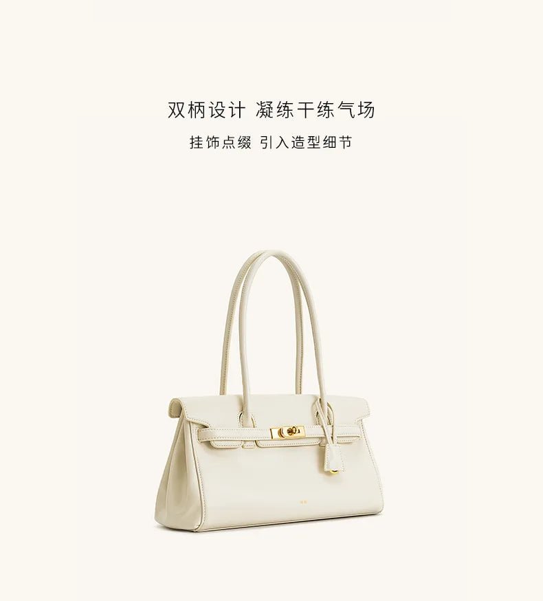 JW PEI Briefcase Women's 2025 New Yara Handheld Single Shoulder Underarm Bag with Niche Design and Cross Border Stick Bag - Tara's Tiny Treasures