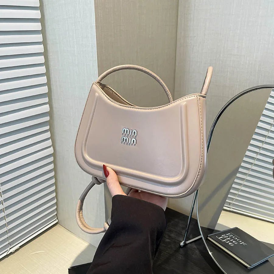Korean style fashion niche women's crescent bag 2025 autumn new handbag, high-end multifunctional crossbody bag shoulder bag - Tara's Tiny Treasures