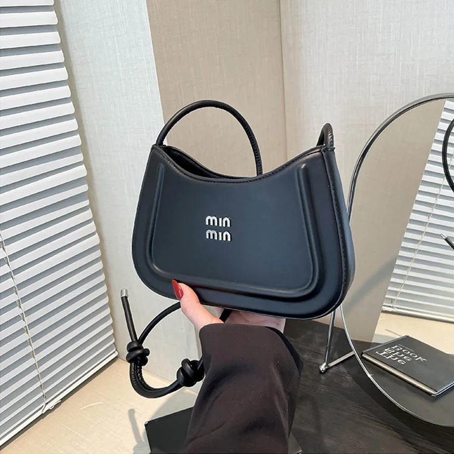 Korean style fashion niche women's crescent bag 2025 autumn new handbag, high-end multifunctional crossbody bag shoulder bag - Tara's Tiny Treasures