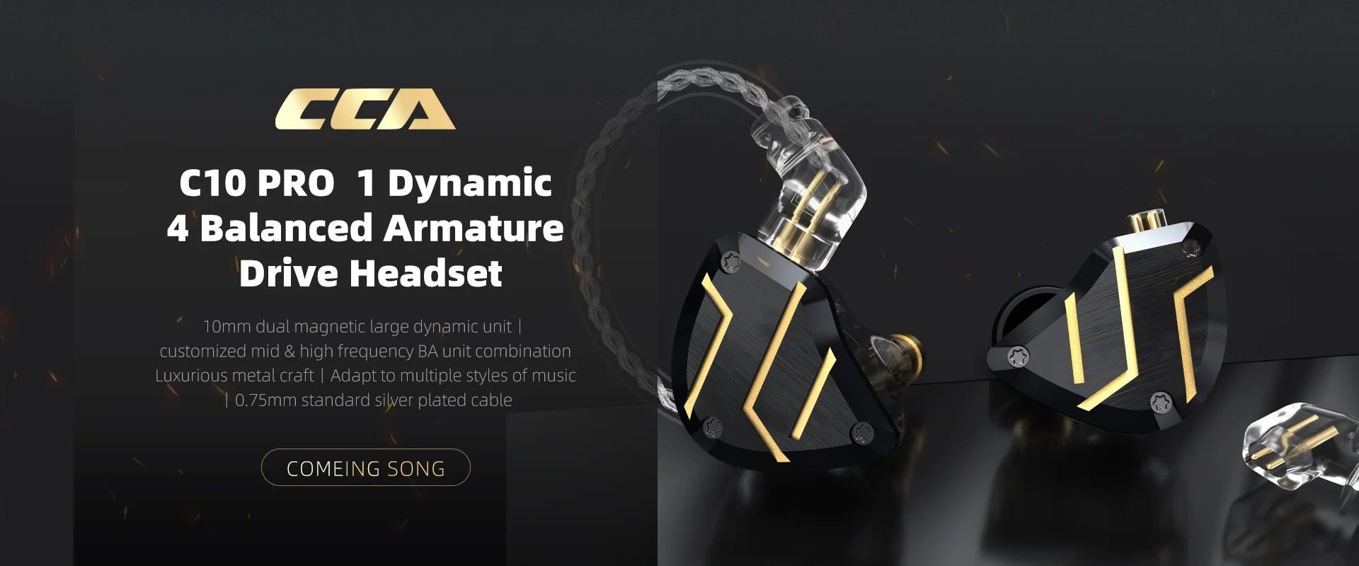 KZ ZSN Pro X 1DD 1BA Metal HIFI In Ear Earphone Bass Earbuds Hybrid Driver Sport Headset Very Low Voice For ZSX ZAX ASX EDX Z1 - Tara's Tiny Treasures