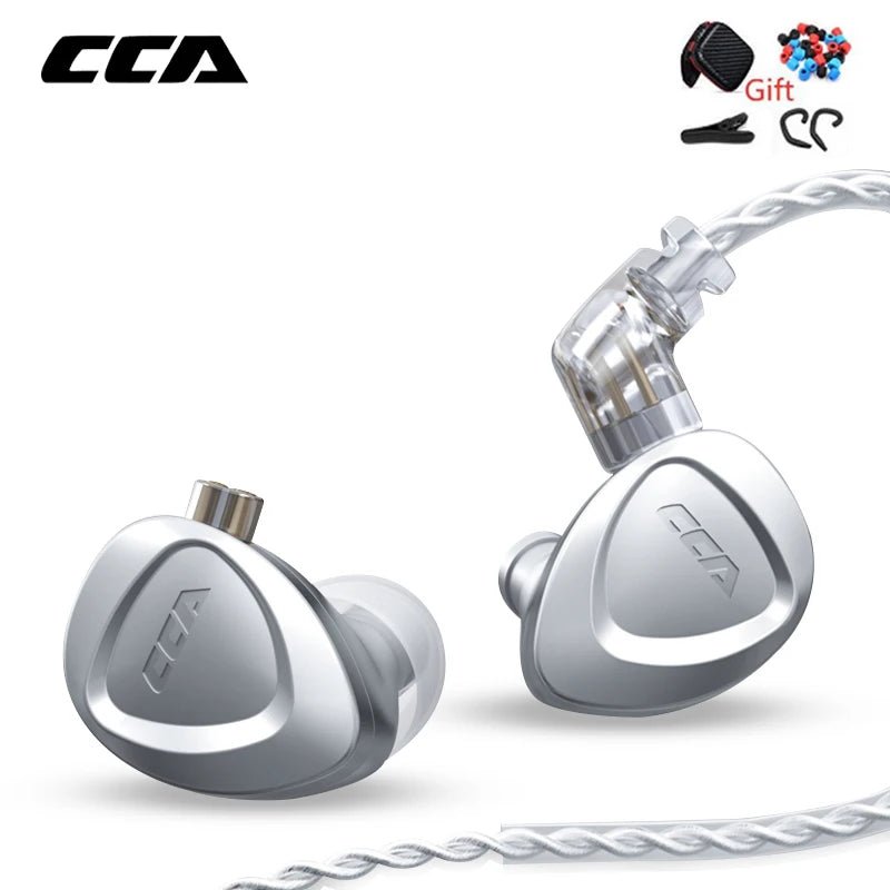 KZ ZSN Pro X 1DD 1BA Metal HIFI In Ear Earphone Bass Earbuds Hybrid Driver Sport Headset Very Low Voice For ZSX ZAX ASX EDX Z1 - Tara's Tiny Treasures