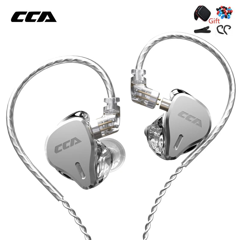 KZ ZSN Pro X 1DD 1BA Metal HIFI In Ear Earphone Bass Earbuds Hybrid Driver Sport Headset Very Low Voice For ZSX ZAX ASX EDX Z1 - Tara's Tiny Treasures