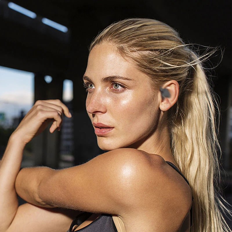 Lenovo Open-back Wireless Bluetooth Headphones, Noise-canceling and Waterproof Sports Headphones, Compatible with Xiaomi iPhone - Tara's Tiny Treasures