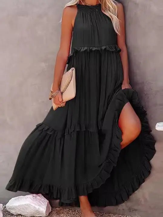 Lotus leaf edge dresses for women - Tara's Tiny Treasures
