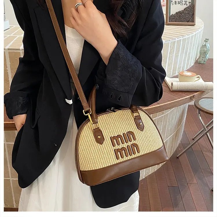 Luxe Essential Designer Diaper Bag For Women Luxury Leather Tote Elegant Crossbody Bag Stylish Must-Have - Tara's Tiny Treasures