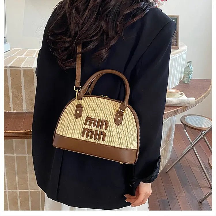 Luxe Essential Designer Diaper Bag For Women Luxury Leather Tote Elegant Crossbody Bag Stylish Must-Have - Tara's Tiny Treasures
