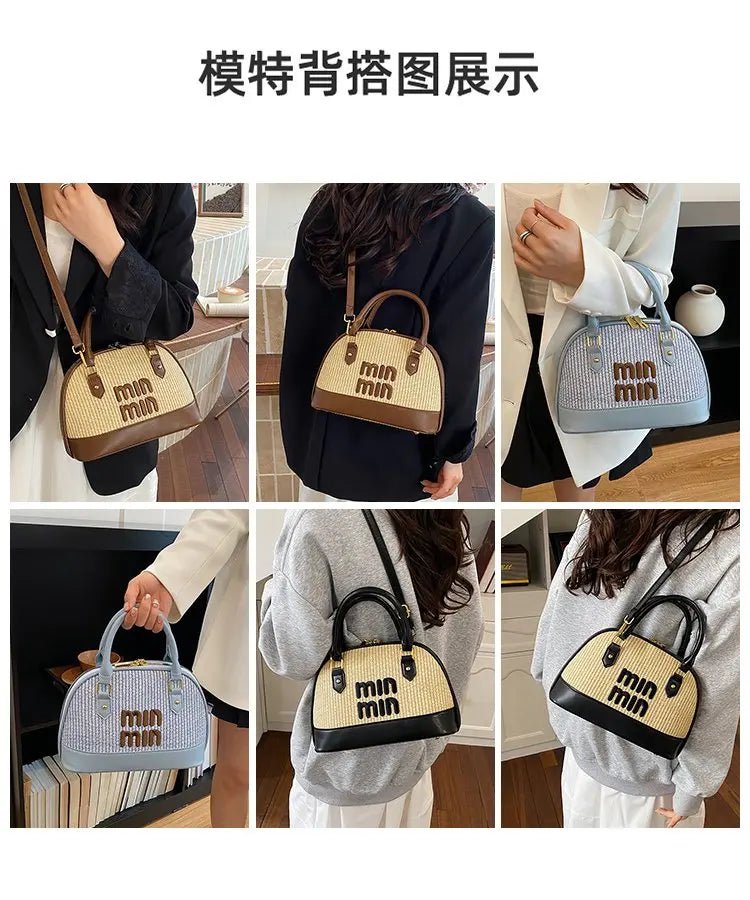 Luxe Essential Designer Diaper Bag For Women Luxury Leather Tote Elegant Crossbody Bag Stylish Must-Have - Tara's Tiny Treasures
