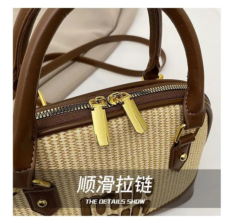 Luxe Essential Designer Diaper Bag For Women Luxury Leather Tote Elegant Crossbody Bag Stylish Must-Have - Tara's Tiny Treasures
