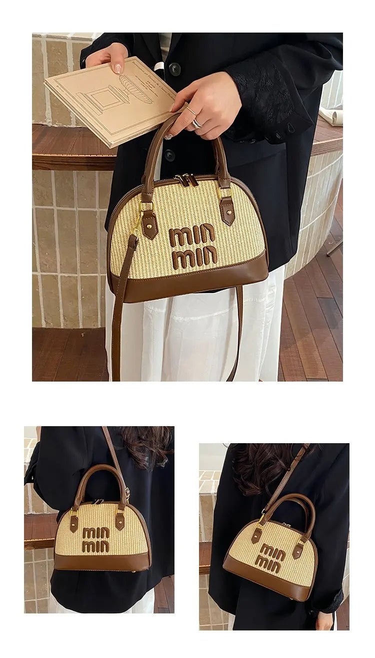 Luxe Essential Designer Diaper Bag For Women Luxury Leather Tote Elegant Crossbody Bag Stylish Must-Have - Tara's Tiny Treasures