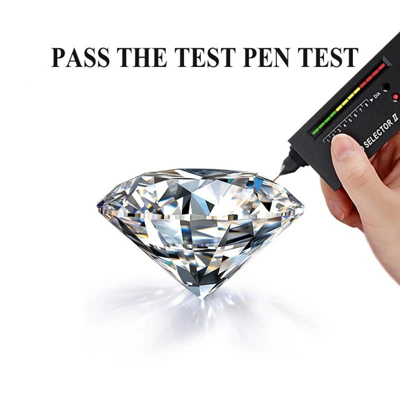 Luxury 1.5ct Water Drop Moissanite Ring wit Certificate Laboratory Diamond Rings Women Wedding Jewelry 18K Gold Plated S925 Si - Tara's Tiny Treasures