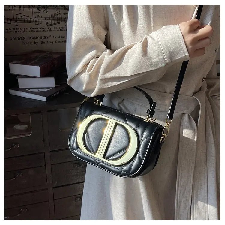Luxury Chic Designer Diaper Bag For Women Large Capacity Tote Elegant Leather Crossbody Handbag For Fashionable And Practical - Tara's Tiny Treasures