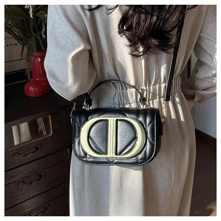 Luxury Chic Designer Diaper Bag For Women Large Capacity Tote Elegant Leather Crossbody Handbag For Fashionable And Practical - Tara's Tiny Treasures