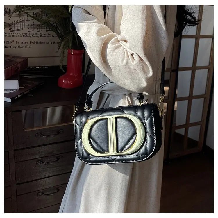Luxury Chic Designer Diaper Bag For Women Large Capacity Tote Elegant Leather Crossbody Handbag For Fashionable And Practical - Tara's Tiny Treasures