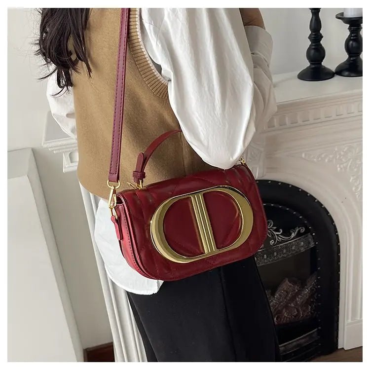 Luxury Chic Designer Diaper Bag For Women Large Capacity Tote Elegant Leather Crossbody Handbag For Fashionable And Practical - Tara's Tiny Treasures