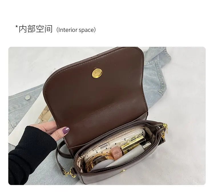 Luxury Chic Designer Diaper Bag For Women Large Capacity Tote Elegant Leather Crossbody Handbag For Fashionable And Practical - Tara's Tiny Treasures