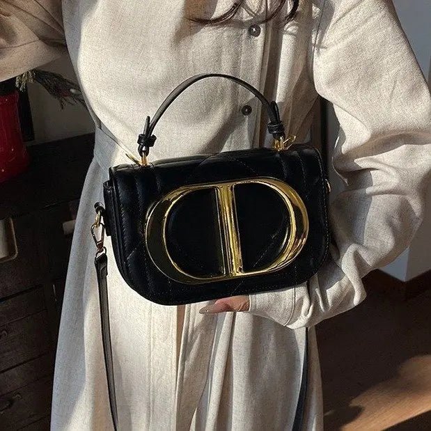 Luxury Chic Designer Diaper Bag For Women Large Capacity Tote Elegant Leather Crossbody Handbag For Fashionable And Practical - Tara's Tiny Treasures