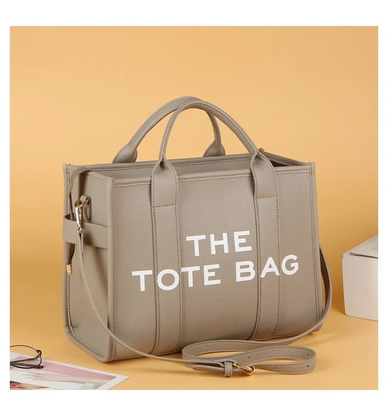 Luxury Designer Bag Tote Women Handbags Letter Shoulder Bags Brands Soft PU Shopper Purses Crossbody Bags for Women Clutch - Tara's Tiny Treasures
