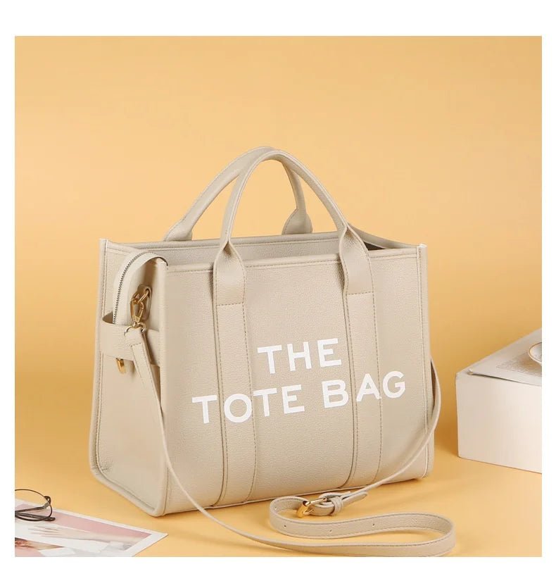 Luxury Designer Bag Tote Women Handbags Letter Shoulder Bags Brands Soft PU Shopper Purses Crossbody Bags for Women Clutch - Tara's Tiny Treasures