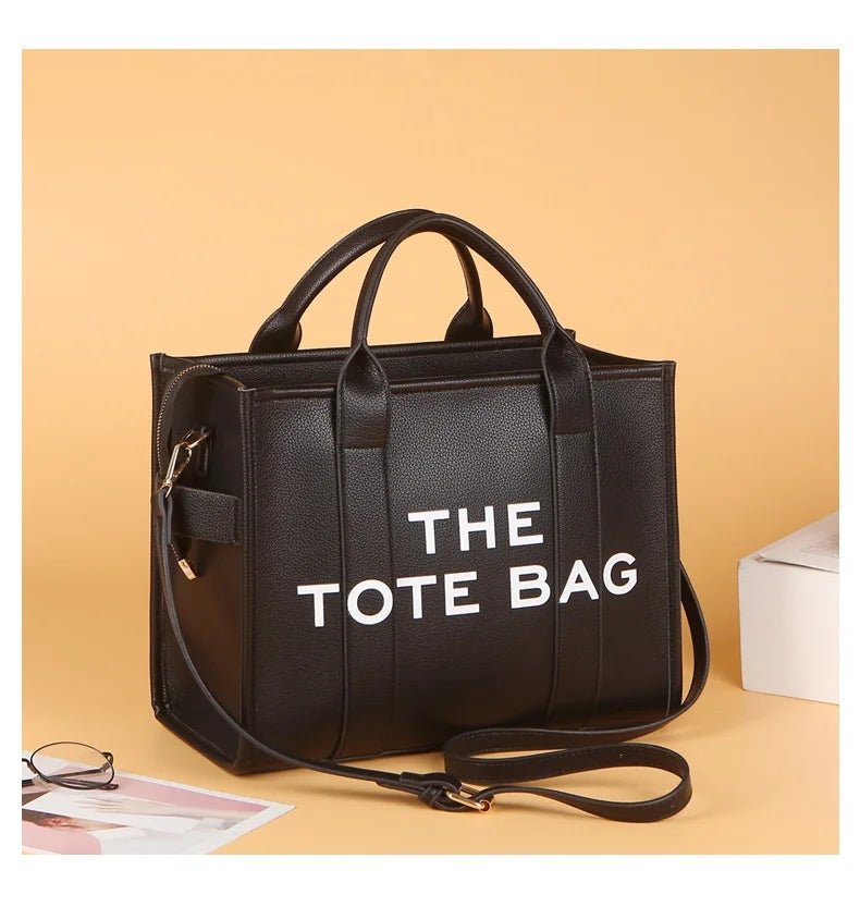 Luxury Designer Bag Tote Women Handbags Letter Shoulder Bags Brands Soft PU Shopper Purses Crossbody Bags for Women Clutch - Tara's Tiny Treasures