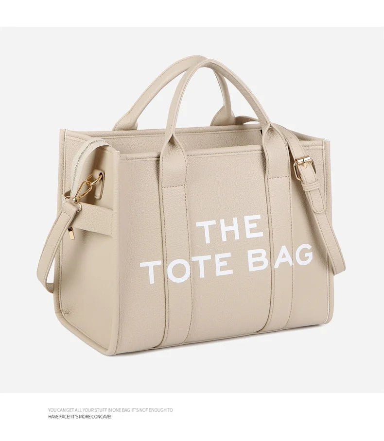 Luxury Designer Bag Tote Women Handbags Letter Shoulder Bags Brands Soft PU Shopper Purses Crossbody Bags for Women Clutch - Tara's Tiny Treasures