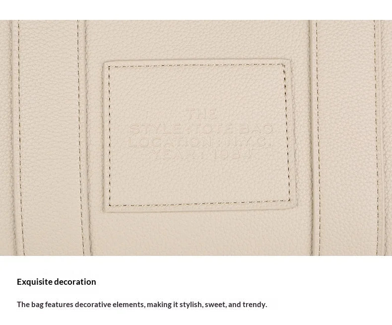 Luxury Designer Bag Tote Women Handbags Letter Shoulder Bags Brands Soft PU Shopper Purses Crossbody Bags for Women Clutch - Tara's Tiny Treasures