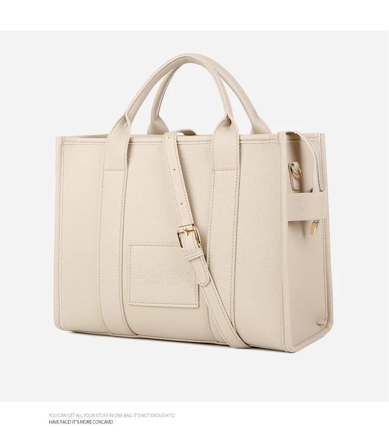 Luxury Designer Bag Tote Women Handbags Letter Shoulder Bags Brands Soft PU Shopper Purses Crossbody Bags for Women Clutch - Tara's Tiny Treasures