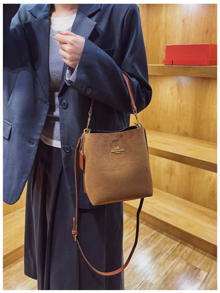 Luxury Everyday Essential Designer Diaper Bag Women Fashionable Leather Tote Large Capacity Elegant Crossbody Handbag - Tara's Tiny Treasures