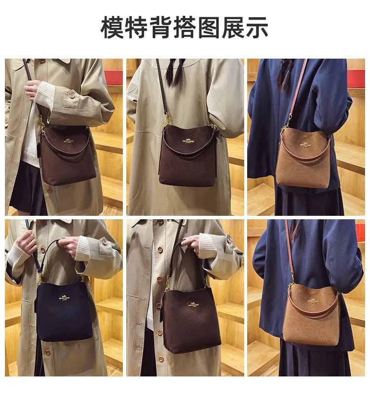 Luxury Everyday Essential Designer Diaper Bag Women Fashionable Leather Tote Large Capacity Elegant Crossbody Handbag - Tara's Tiny Treasures