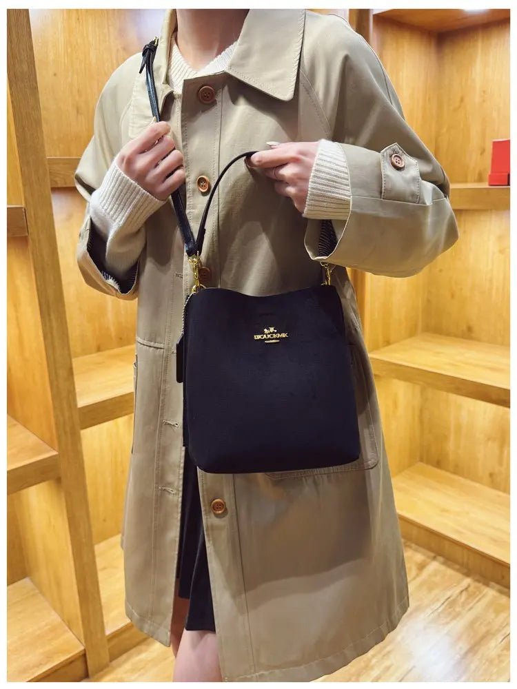 Luxury Everyday Essential Designer Diaper Bag Women Fashionable Leather Tote Large Capacity Elegant Crossbody Handbag - Tara's Tiny Treasures