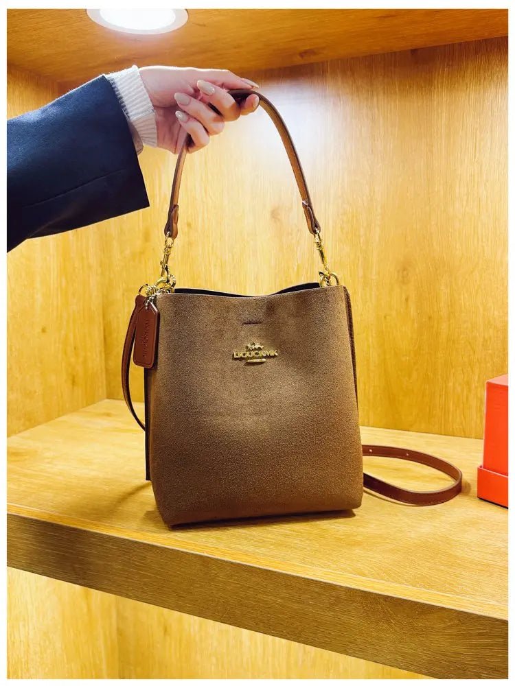Luxury Everyday Essential Designer Diaper Bag Women Fashionable Leather Tote Large Capacity Elegant Crossbody Handbag - Tara's Tiny Treasures