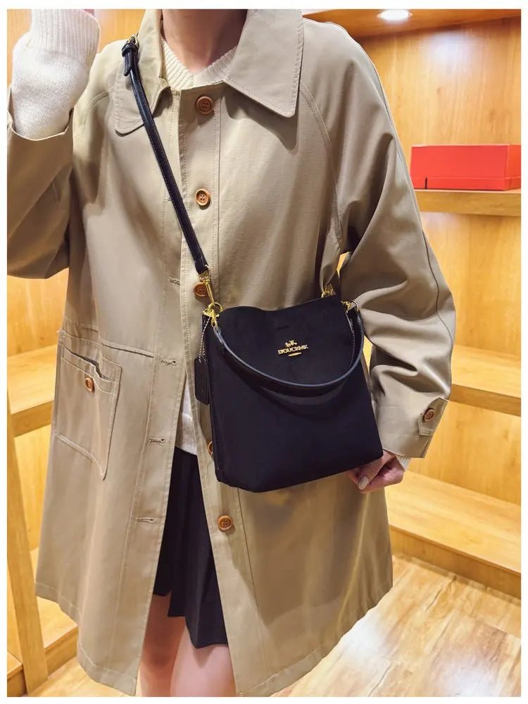 Luxury Everyday Essential Designer Diaper Bag Women Fashionable Leather Tote Large Capacity Elegant Crossbody Handbag - Tara's Tiny Treasures