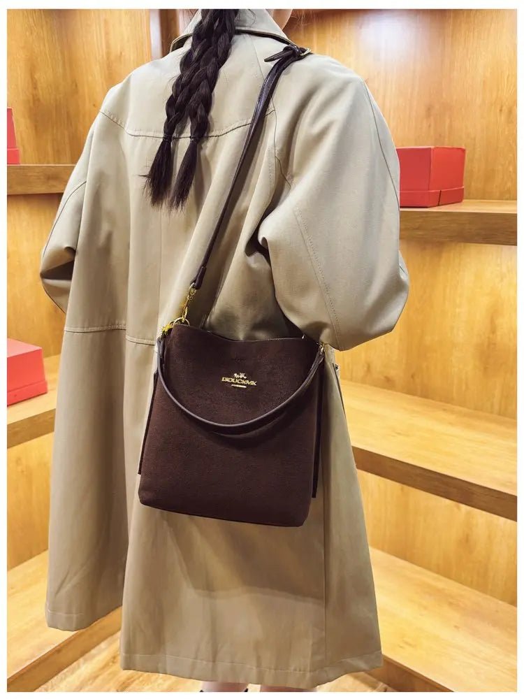 Luxury Everyday Essential Designer Diaper Bag Women Fashionable Leather Tote Large Capacity Elegant Crossbody Handbag - Tara's Tiny Treasures