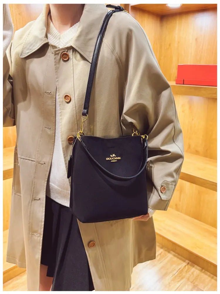 Luxury Everyday Essential Designer Diaper Bag Women Fashionable Leather Tote Large Capacity Elegant Crossbody Handbag - Tara's Tiny Treasures