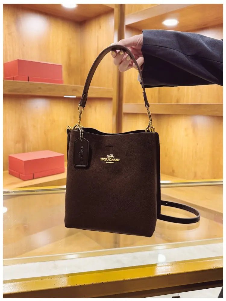 Luxury Everyday Essential Designer Diaper Bag Women Fashionable Leather Tote Large Capacity Elegant Crossbody Handbag - Tara's Tiny Treasures