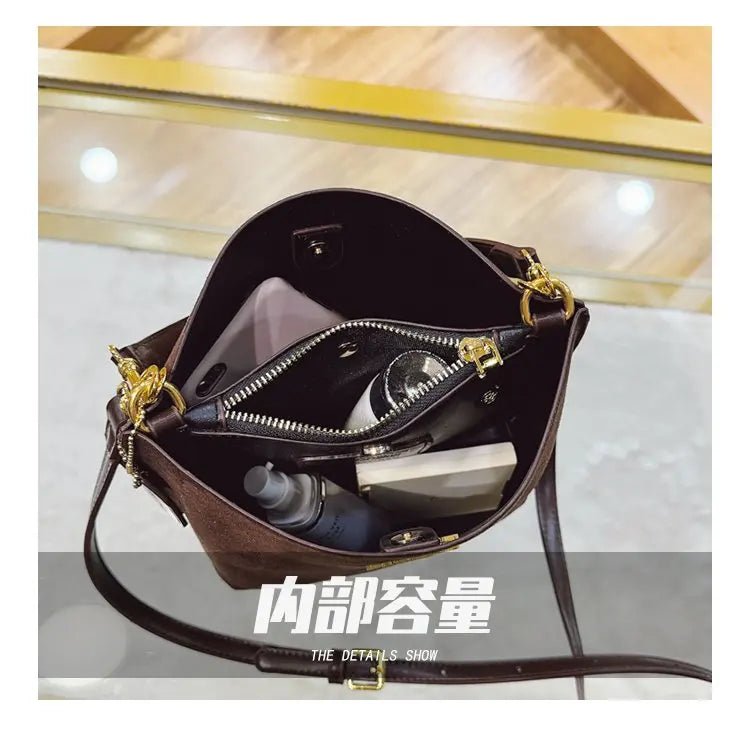 Luxury Everyday Essential Designer Diaper Bag Women Fashionable Leather Tote Large Capacity Elegant Crossbody Handbag - Tara's Tiny Treasures