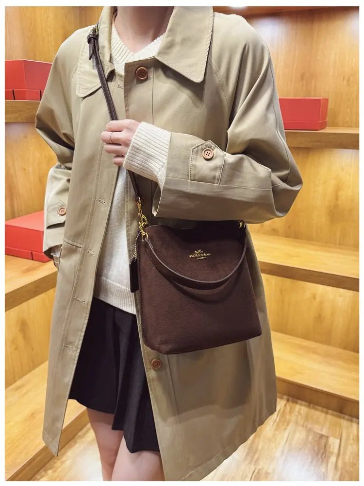 Luxury Everyday Essential Designer Diaper Bag Women Fashionable Leather Tote Large Capacity Elegant Crossbody Handbag - Tara's Tiny Treasures