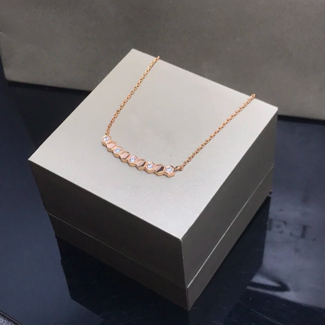 Luxury Jewelry 925 Pure Silver Women's Necklace.Trendy Wedding Jewelry Accessories Holiday Gifts - Tara's Tiny Treasures