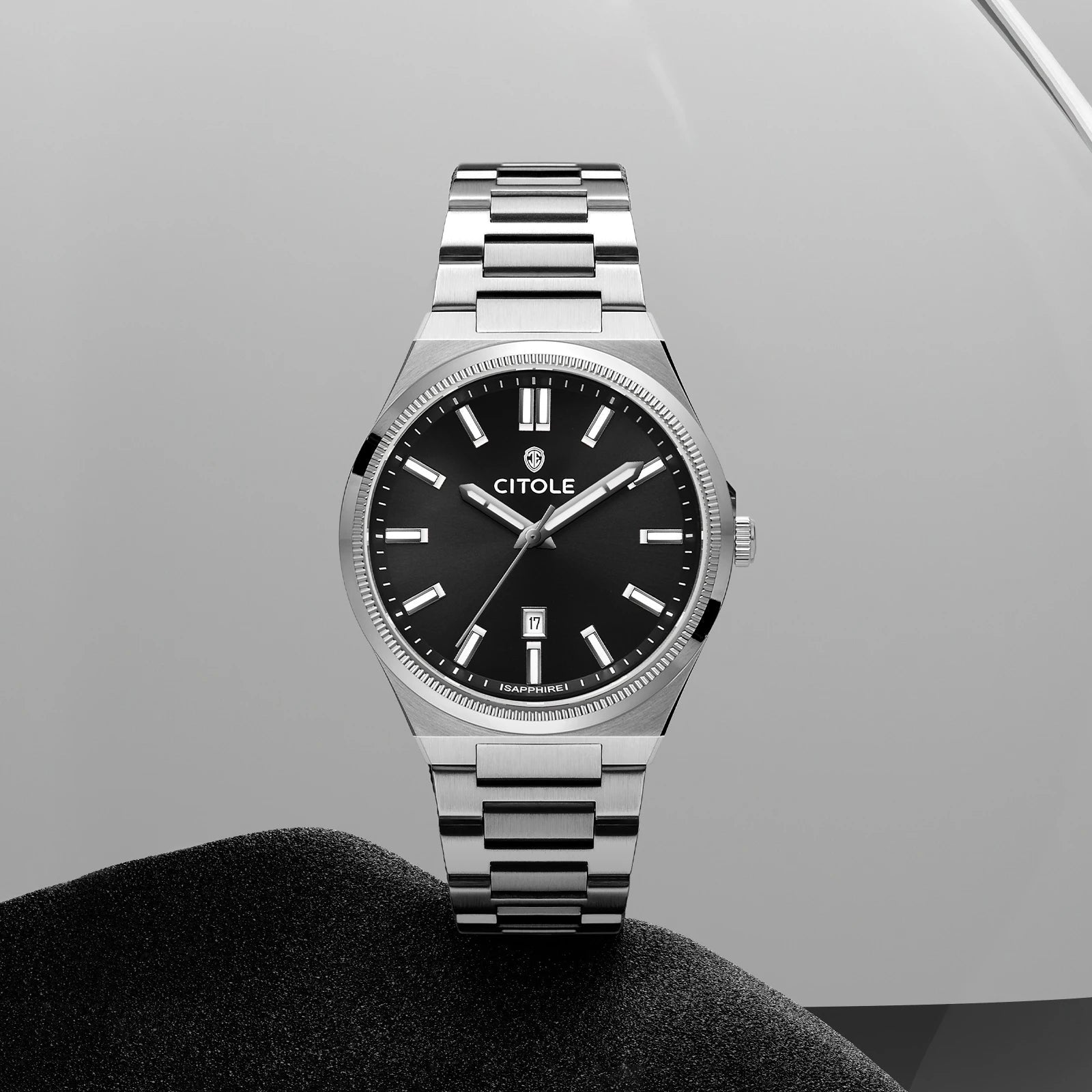 Luxury Sports Watch for Men Waterproof Stainless Steel MIYOTA 2115 Quartz Movement CT7010G - Tara's Tiny Treasures