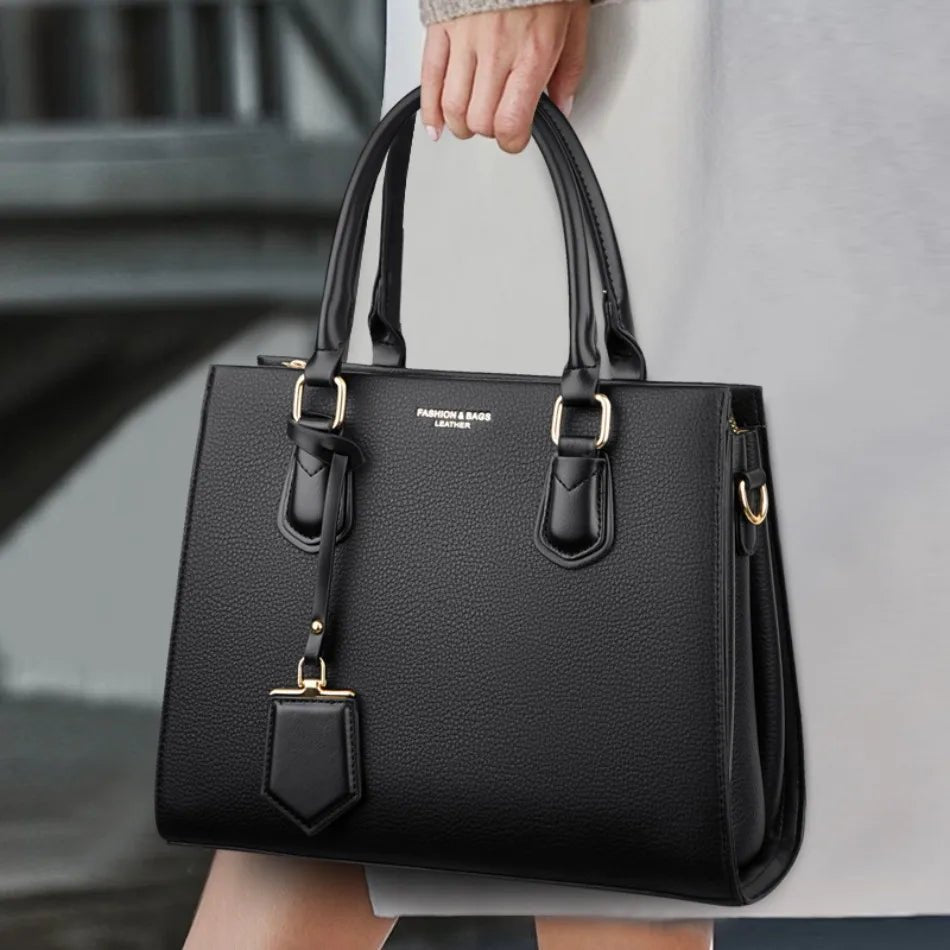 Luxury Women's Handbags 3 Layers Large Capacity Women Shoulder Bags Top Quality PU Leather Commute Crossbody Bags For Women Sac - Tara's Tiny Treasures