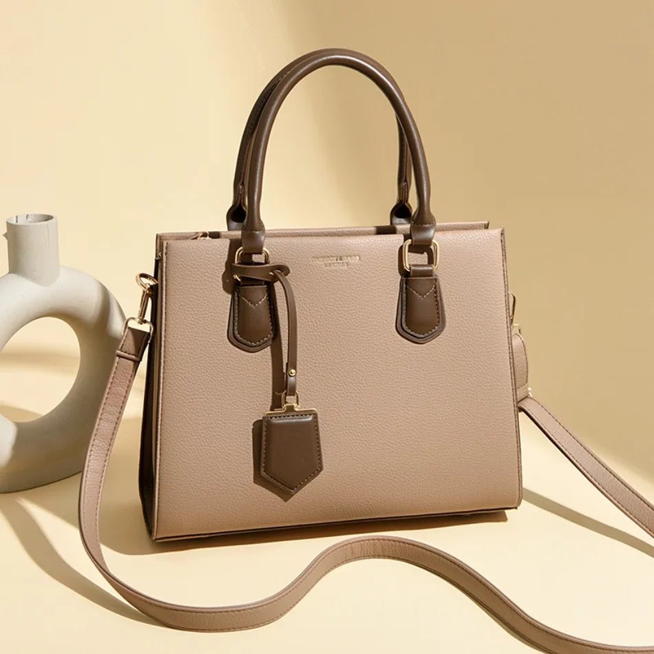 Luxury Women's Handbags 3 Layers Large Capacity Women Shoulder Bags Top Quality PU Leather Commute Crossbody Bags For Women Sac - Tara's Tiny Treasures