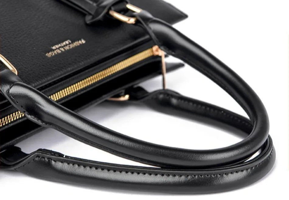 Luxury Women's Handbags 3 Layers Large Capacity Women Shoulder Bags Top Quality PU Leather Commute Crossbody Bags For Women Sac - Tara's Tiny Treasures