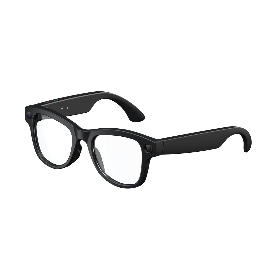 M02 AI Smart Glasses 8MP Camera Video Recording 100+Languages Translation Sunglasses Bluetooth Call Music Play with Charging Box - Tara's Tiny Treasures