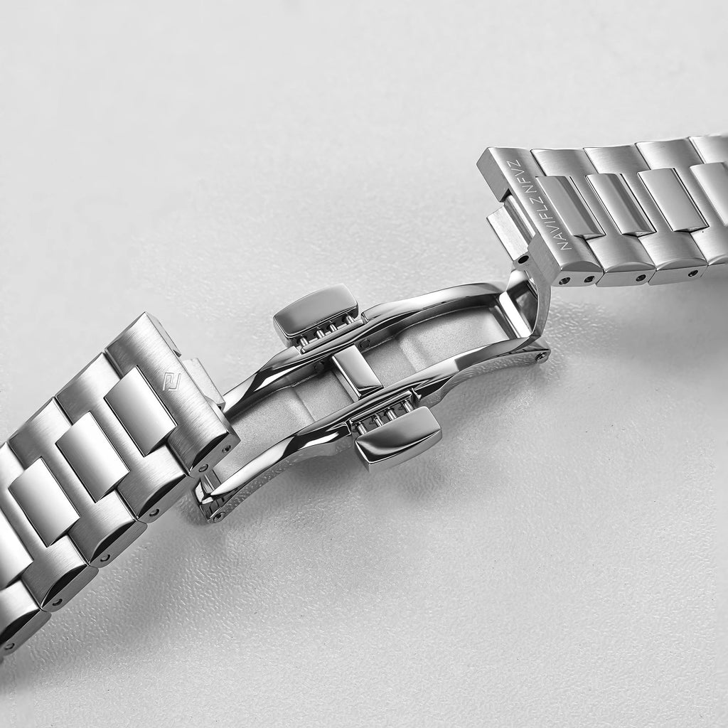 Men Watches TOP Luxury Brand Chronograph Sports Clock Men Quartz Stainless Steel Watch Male Business Wristwatch Waterproof - Tara's Tiny Treasures