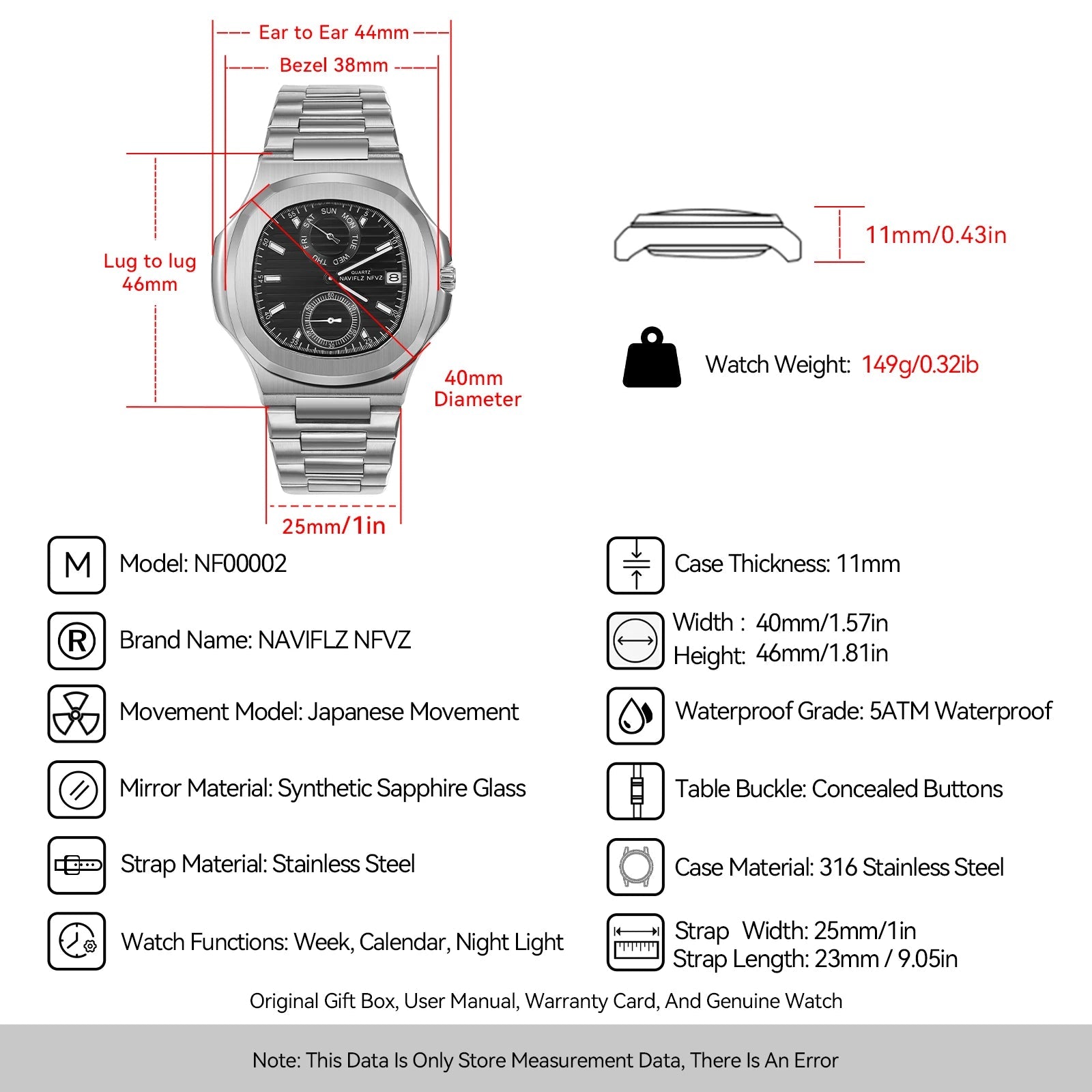 Men Watches TOP Luxury Brand Chronograph Sports Clock Men Quartz Stainless Steel Watch Male Business Wristwatch Waterproof - Tara's Tiny Treasures