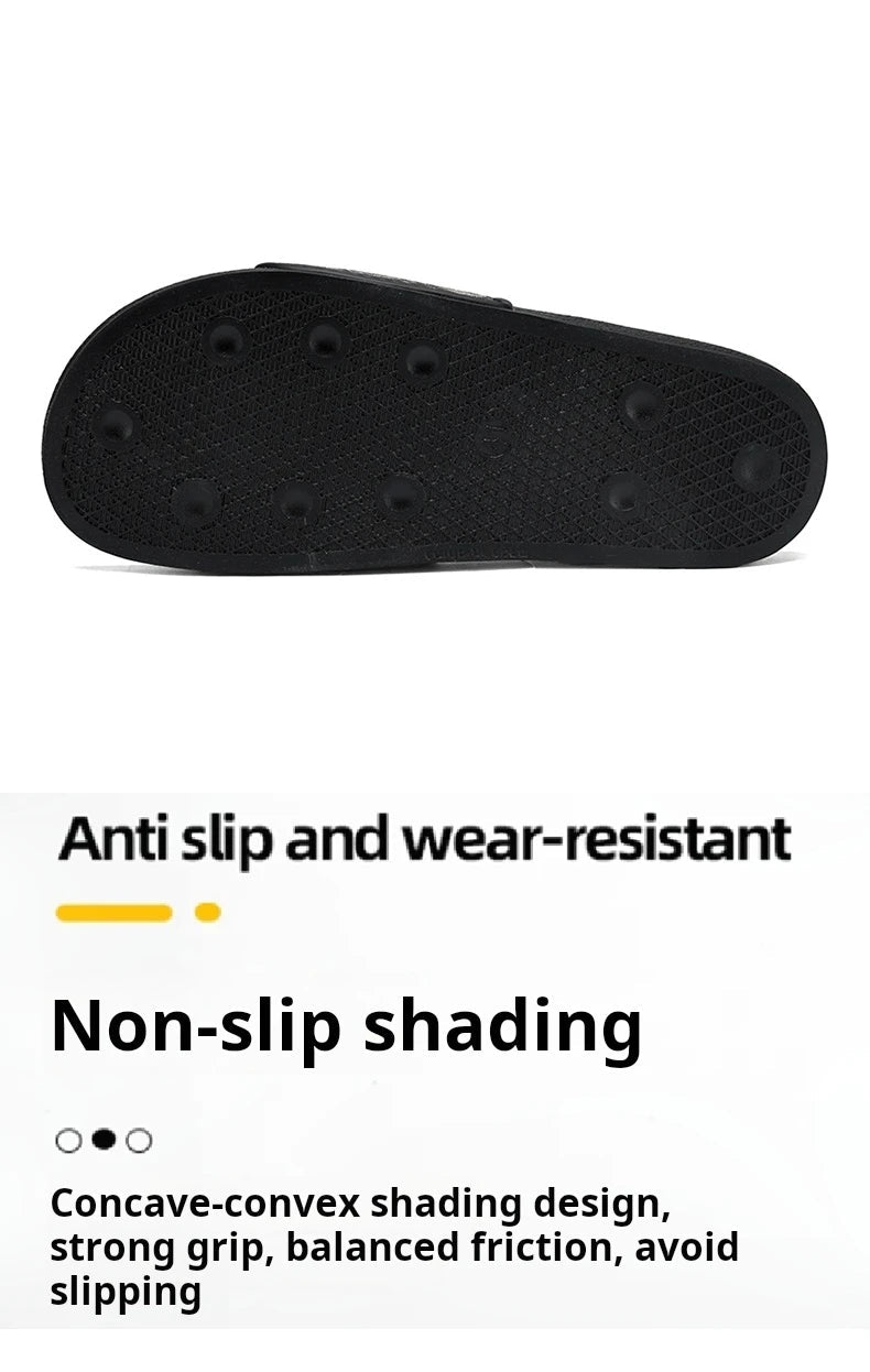 Men's Home Slippers Lightweight Summer New Style Flat and Worn Casual Retro Patterned Anti-slip Quick-drying Sandals - Tara's Tiny Treasures