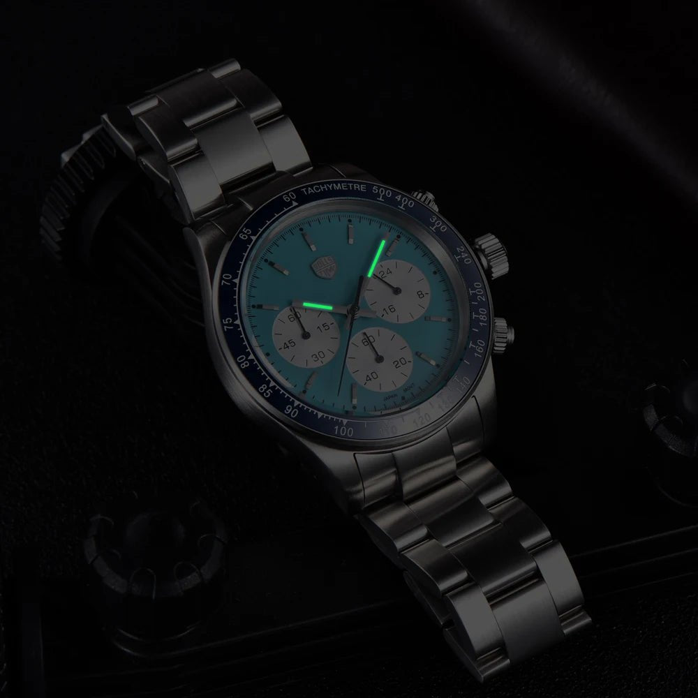 Men's Watch 2026 New RollsTimi Luxury Luminous Quartz Watches For Man Gift Waterproof Stainless Steel Chronograph Man Clocks - Tara's Tiny Treasures