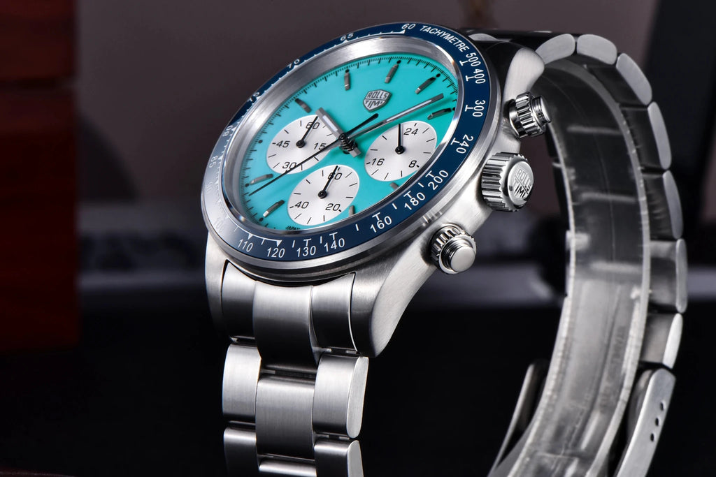 Men's Watch 2026 New RollsTimi Luxury Luminous Quartz Watches For Man Gift Waterproof Stainless Steel Chronograph Man Clocks - Tara's Tiny Treasures