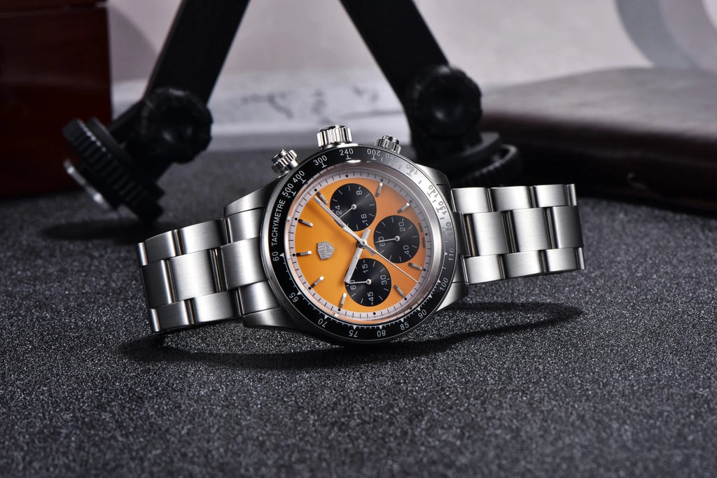 Men's Watch 2026 New RollsTimi Luxury Luminous Quartz Watches For Man Gift Waterproof Stainless Steel Chronograph Man Clocks - Tara's Tiny Treasures